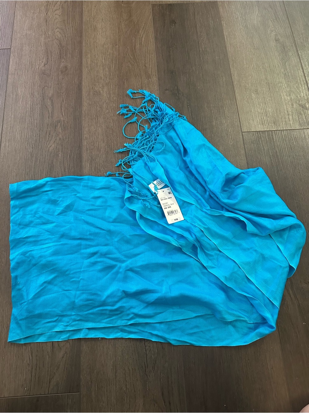 JCPenney Tropical Blue Fashion Scarf New With Tags